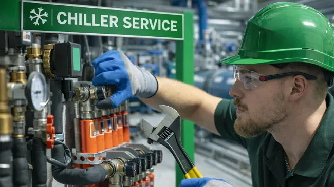 chiller soğutma sistemleri servis